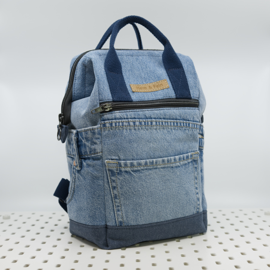 Fertig genähter Heim & Fein Essential Pack Rucksack
